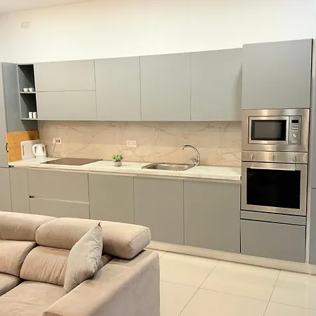 2 Palm Penthouse - Seaview Lägenhet Bahar ic-Caghaq